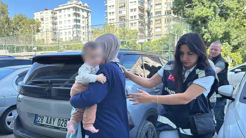 Samsun'da bebekli kılıfla uyuşturucu sevkiyatı