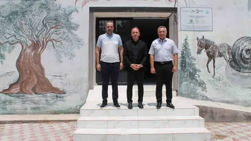 Hatay Erzin’de köy okulları sosyal hayata kapı açıyor