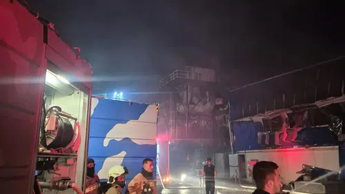 Eskişehir’deki TUSAŞ Motor Sanayii tesislerinde yangın paniği