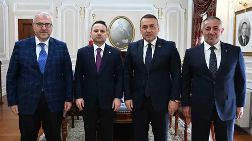 Bilecik heyeti Ankara’da Adalet Bakanı Gürlek ile bir araya geldi
