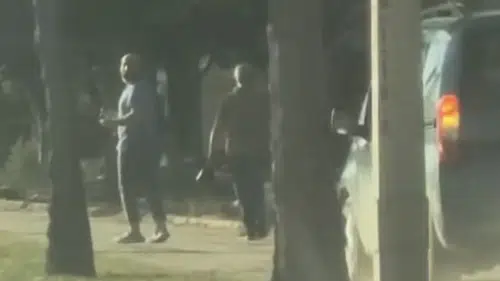 Bursa trafiğinde kaldırımdan giden sürücü dehşeti