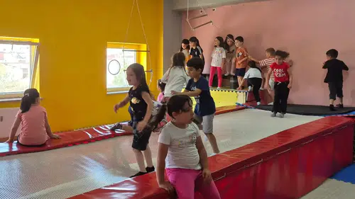 Bayburt’ta Kur’an kursu öğrencileri sporla sosyalleşiyor