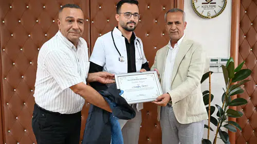 Gece zabıta gündüz tıp öğrencisiydi şimdi doktor oldu