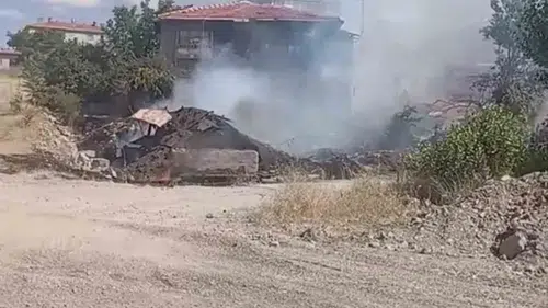 Ankara'da ot temizliği felaketle bitti