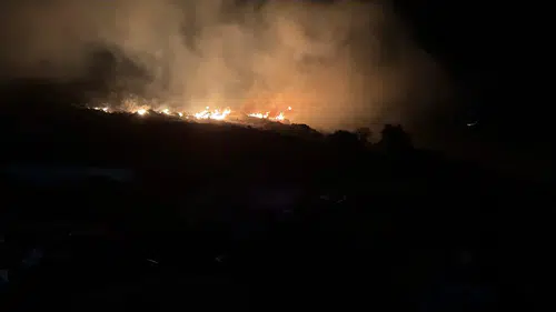 Bodrum’da geceyi korkutan yangın söndürüldü
