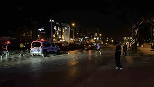 Bursa'da Sanayi Caddesi'nde yaya kazası