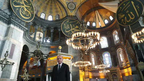 Erdoğan Ayasofya için konuştu Fethin mührü ebediyen kalacak
