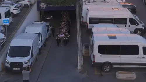 12 ilde eş zamanlı çete operasyonu 103 kişi adliyeye çıkarıldı