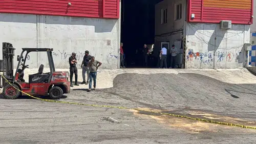 Gaziantep'te iş kazası 19 yaşındaki genç forkliftin altında can verdi
