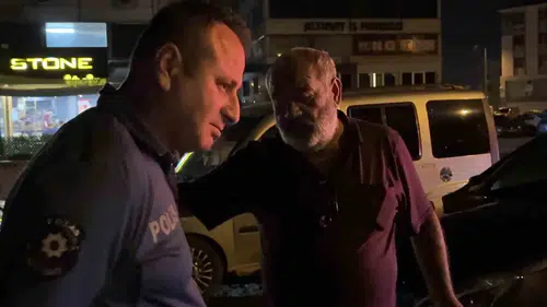 Kayseri'de alkollü sürücü polisten kaçarken yakalandı