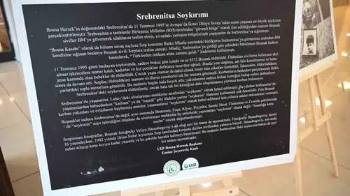Gaziosmanpaşa’da Srebrenitsa kurbanları için anma töreni düzenlendi