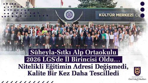 Erzurum LGS birincisi belli oldu