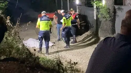 İnegöl'de traktör kazası 75 yaşındaki sürücü hayatını kaybetti