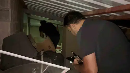 Aksaray'da hırsız paniği Polis binayı abluka altına aldı