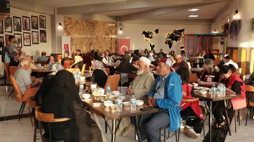 Bayburt 15 Temmuz şehitleri ve gazilerini sofrada ağırladı