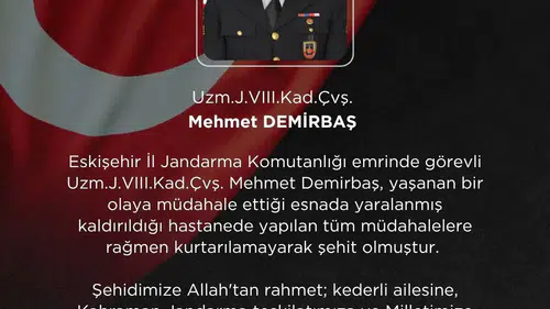 Eskişehir’den acı haber geldi