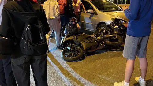 Lüleburgaz’da trafik kazası sonrası gergin anlar yaşandı