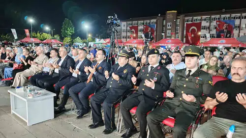 Bafra 15 Temmuz anmasında birlik mesajı verdi