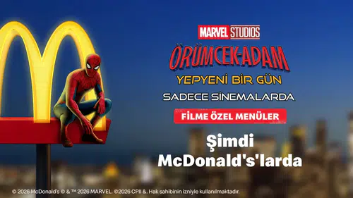 McDonald’s restoranlarına Örümcek Adam dünyası kuruldu