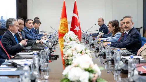 Ankara'da Kırgızistan ile kritik diplomasi mesaisi