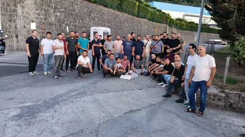 Zonguldak’ta Çınar Çelik işçileri haklarını almak için üretimi durdurdu