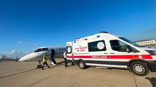Kırklareli’nden Ankara’ya kritik hasta nakli