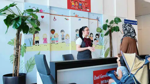 Mersin Şehir Hastanesi özel çocuklar için kapılarını özel olarak açtı