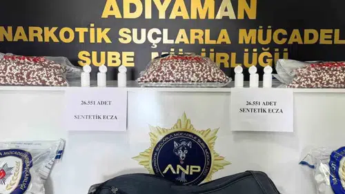 Adıyaman emniyetinden geniş çaplı suç operasyonu