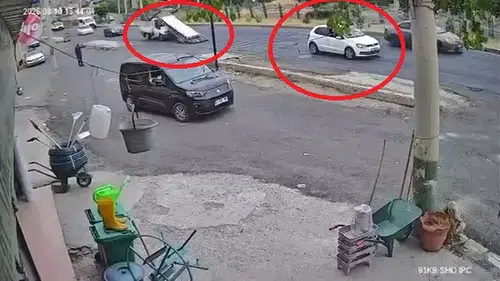 Diyarbakır Silvan yolunda ani fren tehlikesi