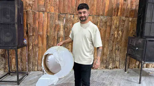 Iğdır’da düğün eğlencesi davulun parçalanmasıyla bitti