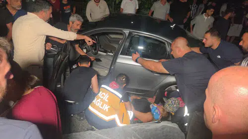 Bursa yolunda zincirleme kaza ucuz atlatıldı
