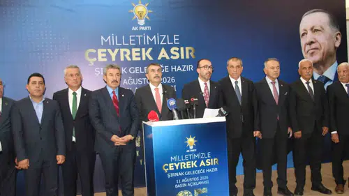 Bakan Tekin Şırnak'ta kardeşlik ve terörsüz gelecek vurgusu yaptı
