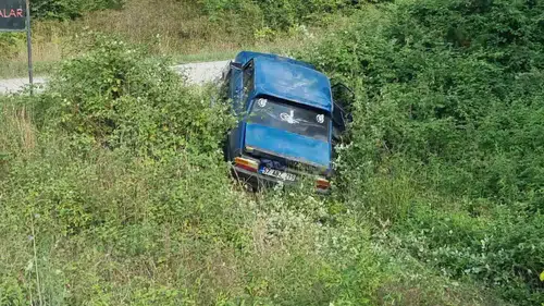 Sinop yolunda direksiyon hakimiyeti kayboldu