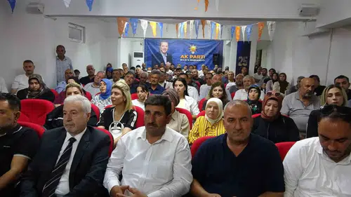 AK Parti 25 yaşında Kilis'te kutlamalara başladı