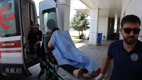 Aksaray'da evinde oturan kadın sokaktan açılan ateşle yaralandı