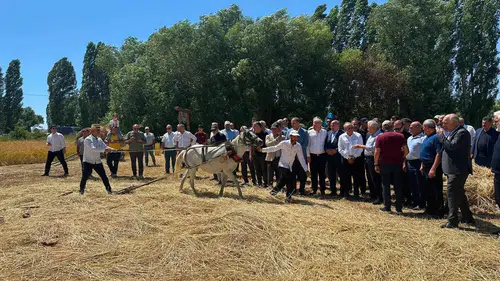Bayburt’ta asırlık tarım gelenekleri yeniden hayat buldu