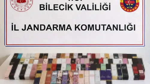 Bilecik'te sahte parfüm operasyonu