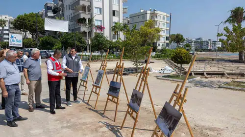 Mezitli sahiline yeni yaşam alanı geliyor