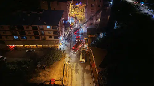 Samsun’da depo yangını korkuttu