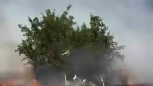 Safranbolu’da boş arazideki yangın korkuttu