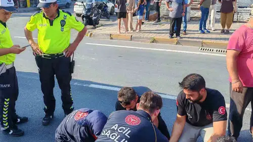 Ereğli'de yaya geçidinde kaza 2 kişi yaralandı