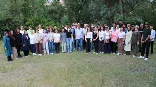 Kurs bitti, 100 kişi Şerefiye'de doyasıya eğlendi