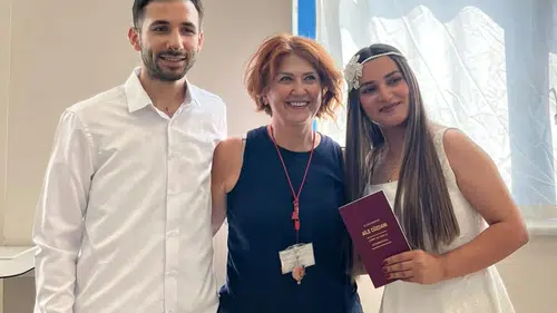 Manisa’da nikah masası hastane odasına taşındı