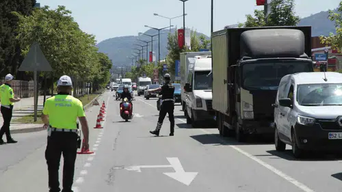 Ordu trafiğinde bir haftalık denetim bilançosu açıklandı