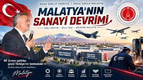 Malatya sanayisi yüksek teknolojiye geçiş yapmalı