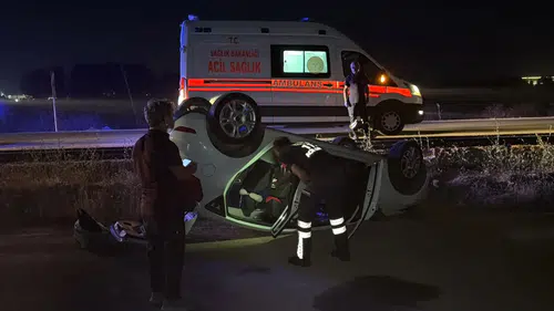 Eskişehir yolunda kaza sonrası kaçan sürücü aranıyor