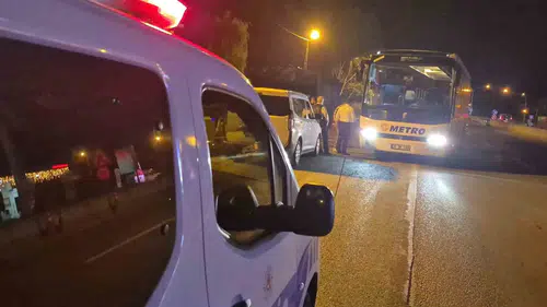 Otobüs şoförlerinin kavgası Bartın polisini harekete geçirdi
