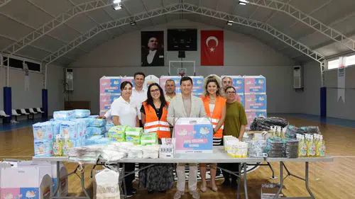 Marmaris’te yeni doğan bebeklere belediyeden hediye paketi desteği