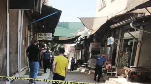 Siirt Helvacılar Çarşısı'nda silahlı saldırı