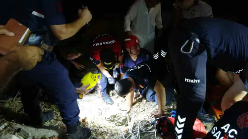 Side Antik Kenti'nde korku dolu anlar 6 yaşındaki çocuk kuyuya düştü
